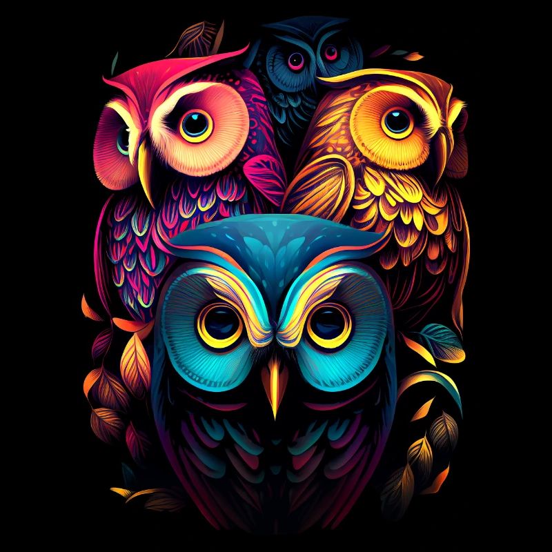 Rainbow Owls