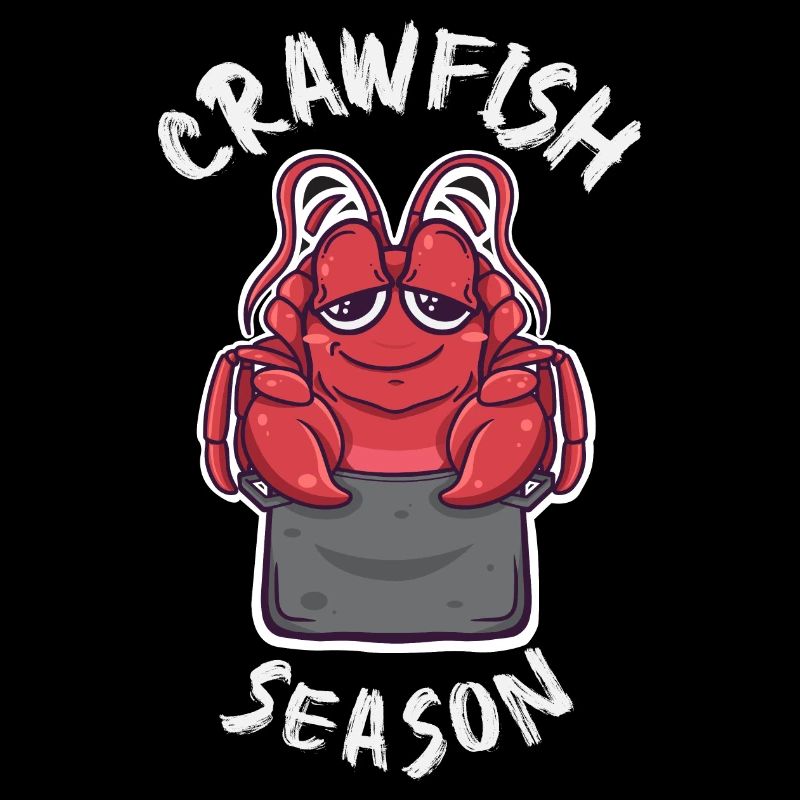Drôle de saison d’écrevisses Kawaii Crawfish bouillir Cajun