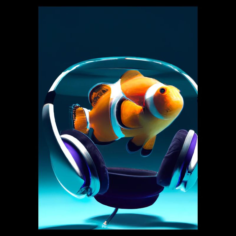 Clownfisch Kopfhörer