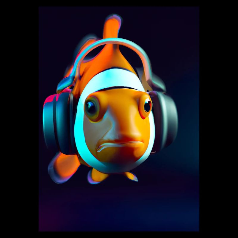 Clownfisch Kopfhörer