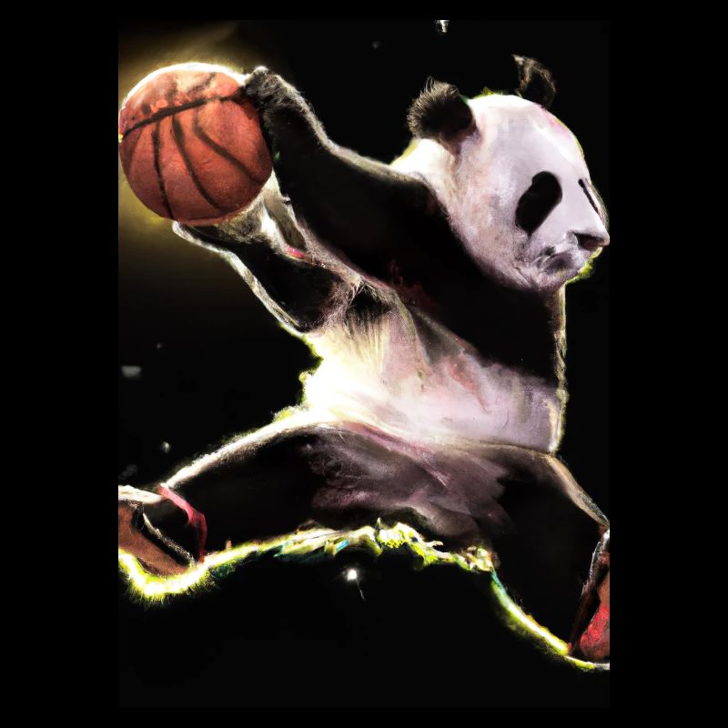 Basketball Dunk Panda