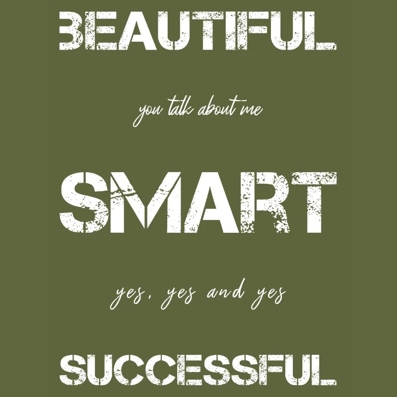 beautiful successful smart