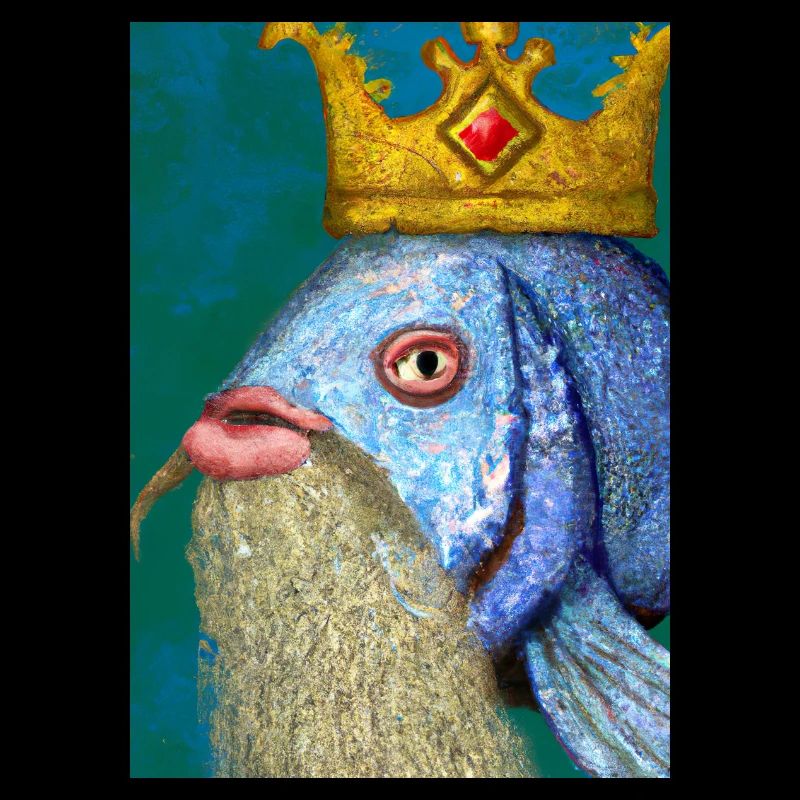 Fisch mit Krone
