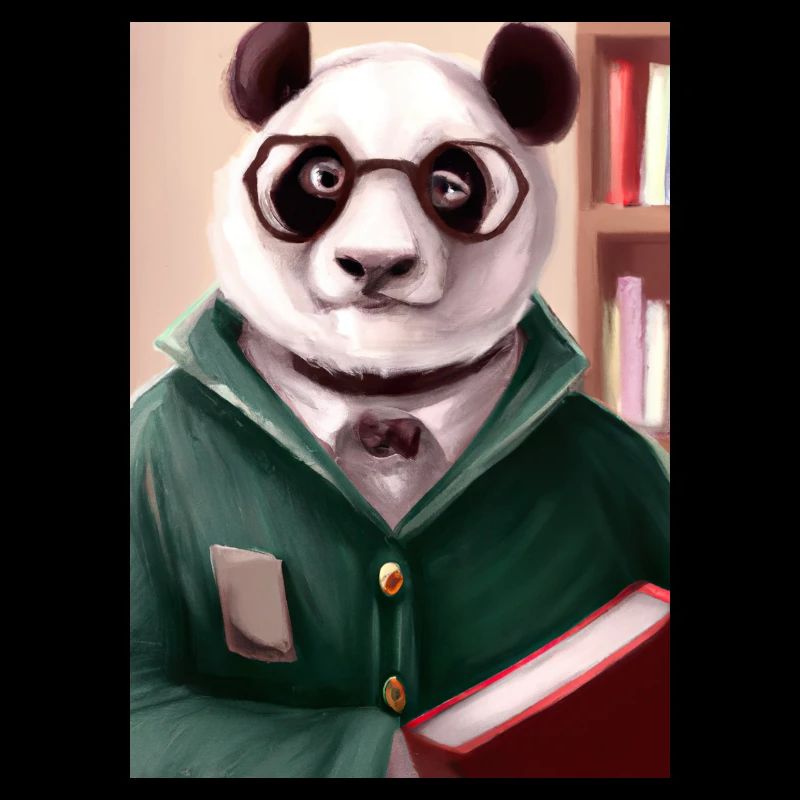 Bibliothekar Panda