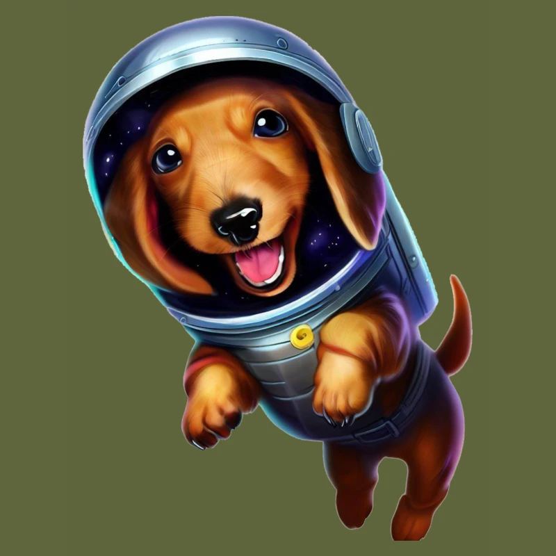 Teckel dans l’espace