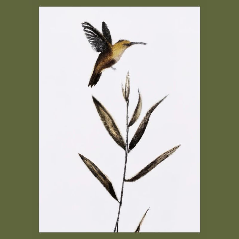 Abstrakter Vogel