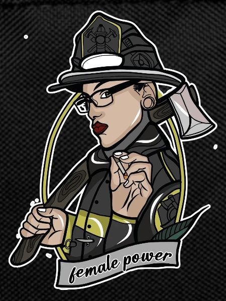 Firefighter // Oldschool // Illustration
