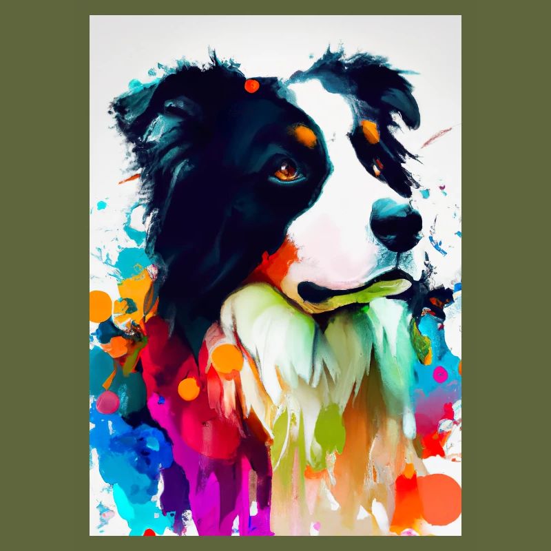 Bunter Border Collie