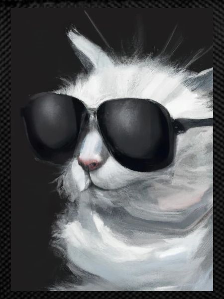 Katze mit Sonnenbrille