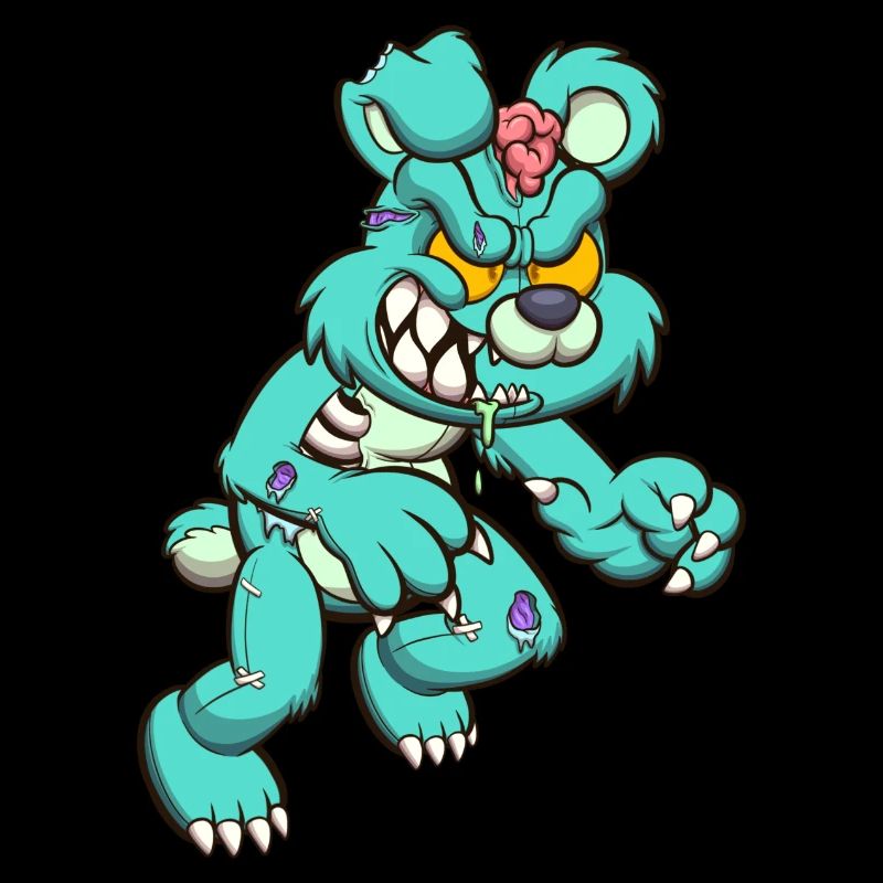 Zombie Teddybär