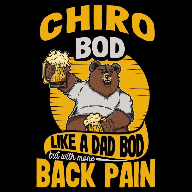 Chiro Bod comme un papa Bod Drôle de chiropraticien