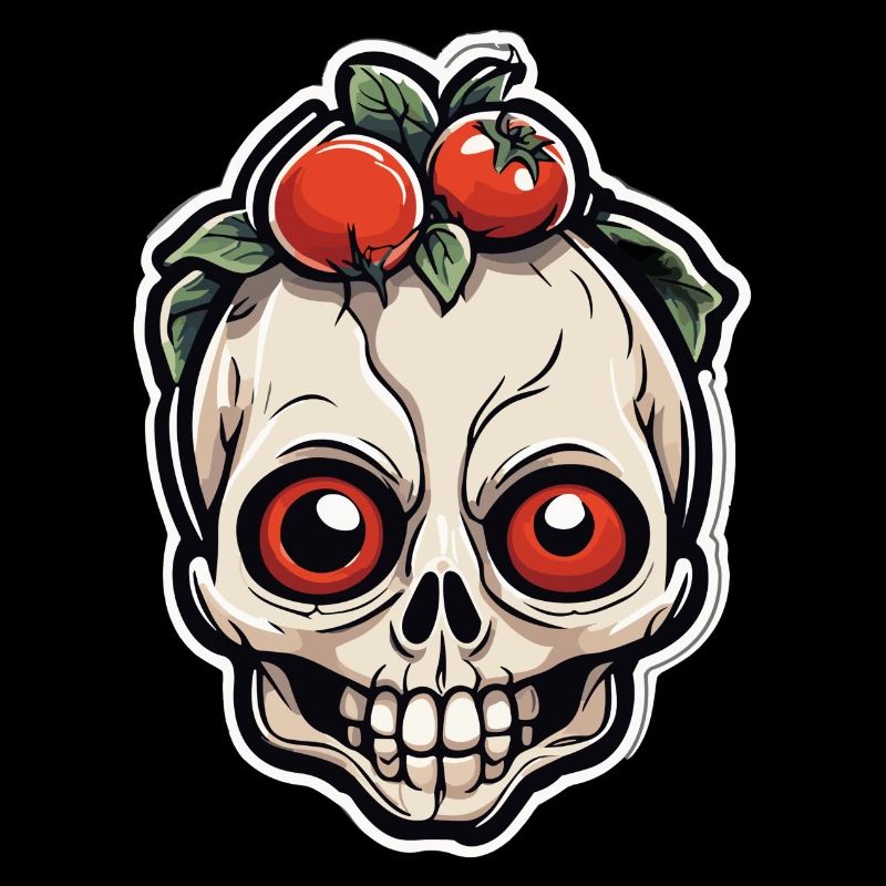 Crâne de tomate