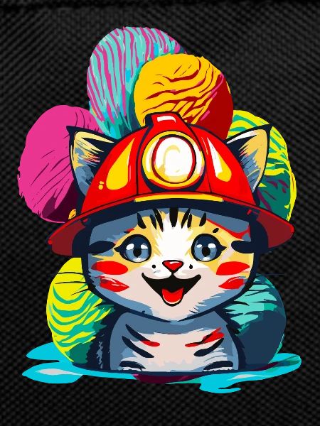Firefighter Cat
