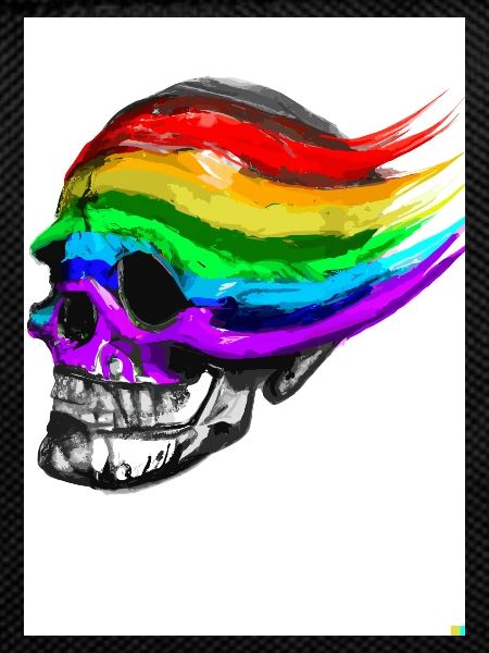 Regenbogen-Totenkopf