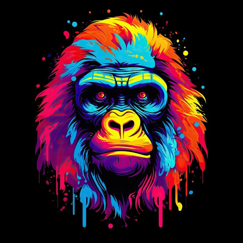 Radiant Spectrum Gorilla