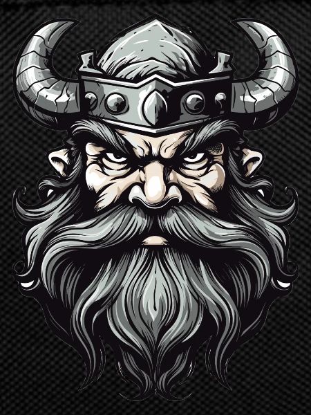 horned helmet