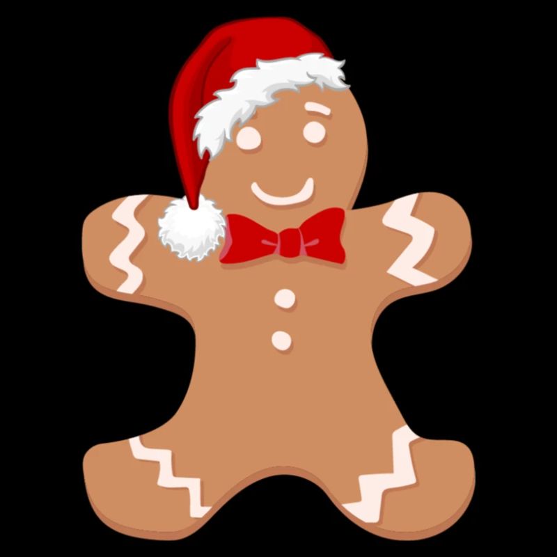 Festive gingerbread man