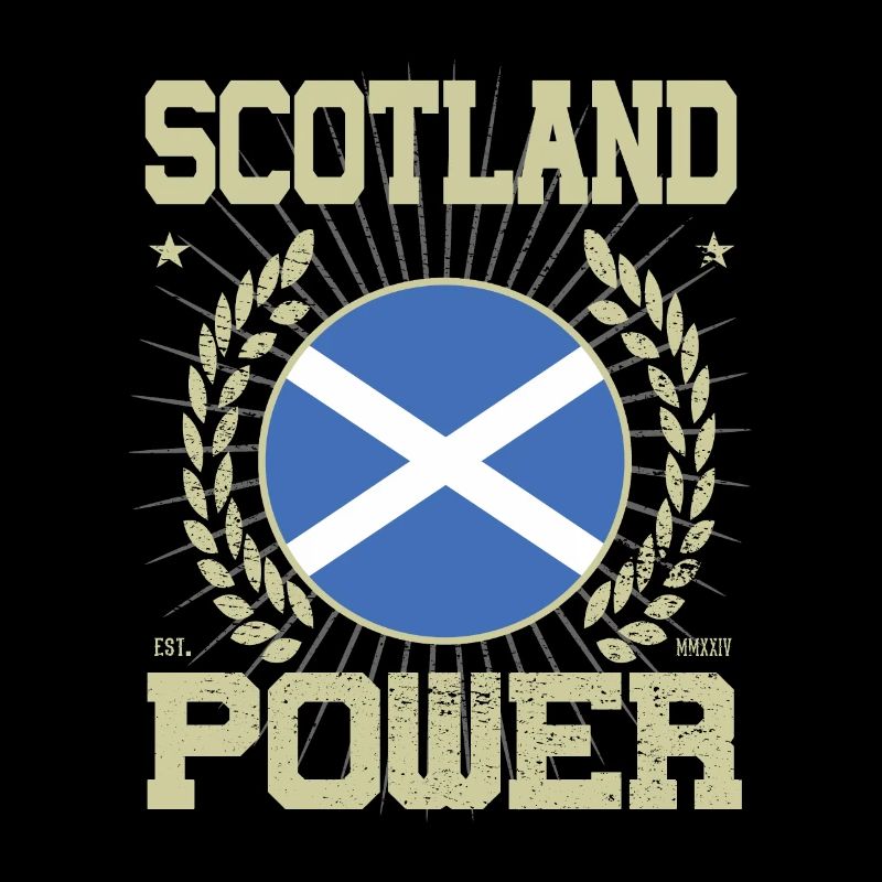 Cooles Schottland Design