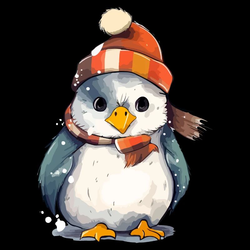 Oki the Christmas Penguin
