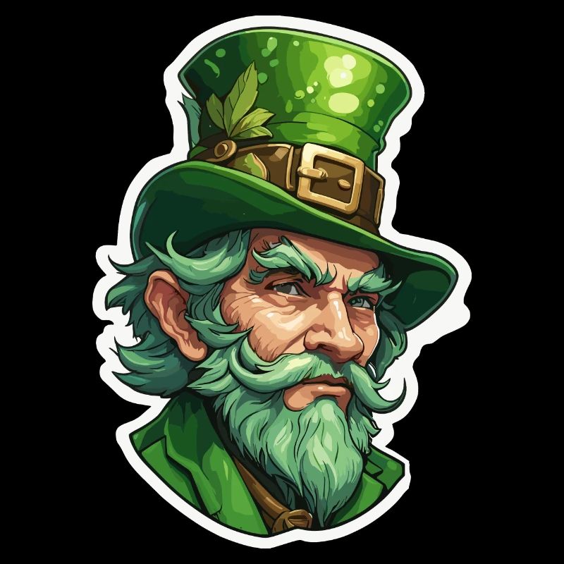 Leprechaun / Leprechaun / Vert / Gingembre / Irlande