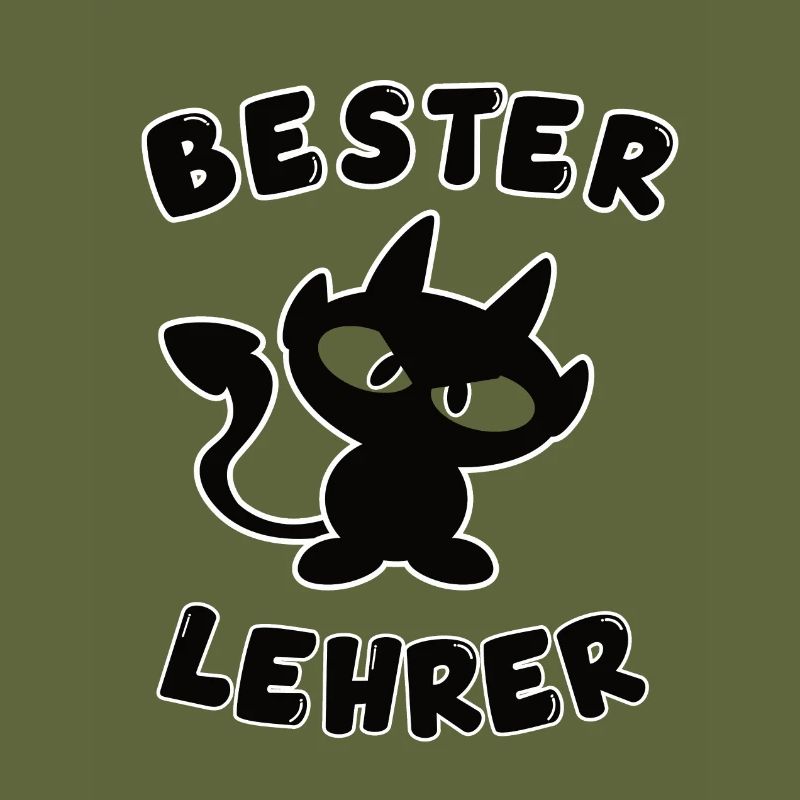 cooles bester Lehrer Design