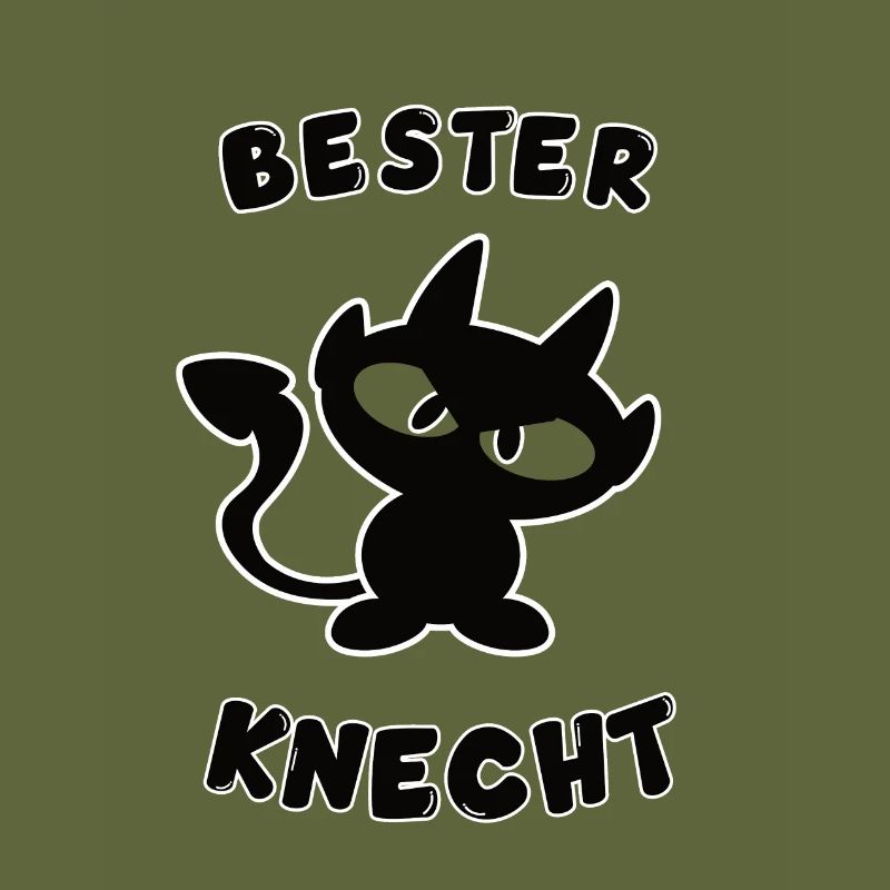 cooles bester Knecht Design