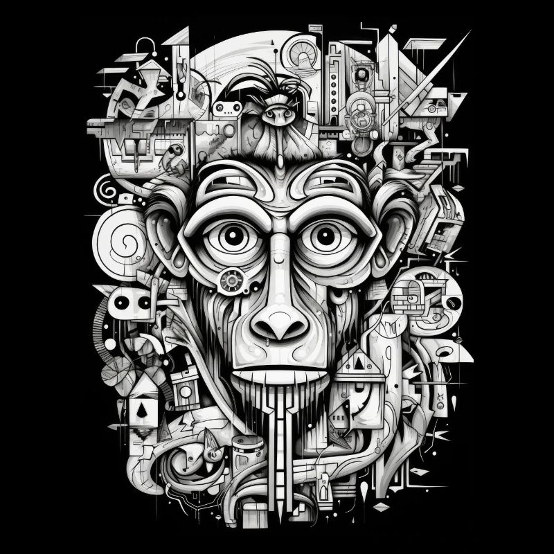 [MB] "Wise Look" Pensive Monkey