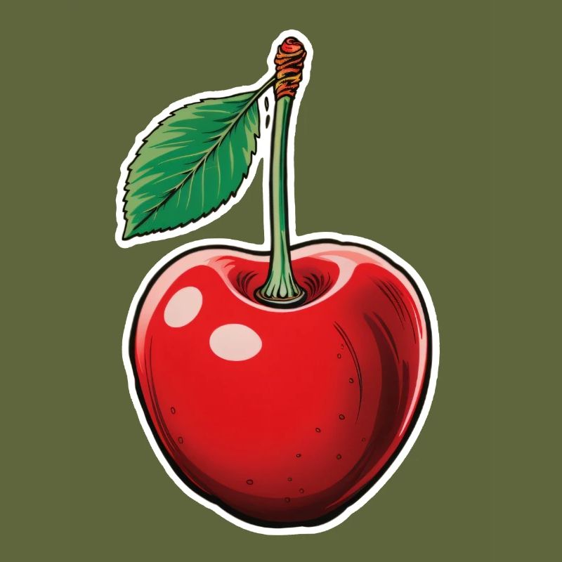 Cherry, single fruit