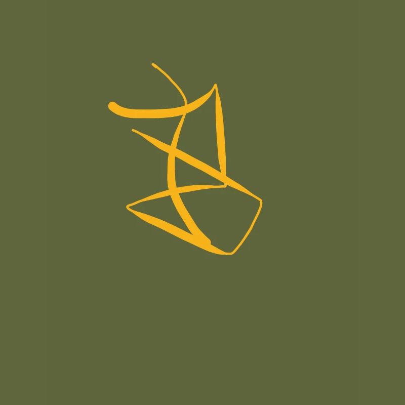 Der orange B T-Shirt / Der orange B Pullover