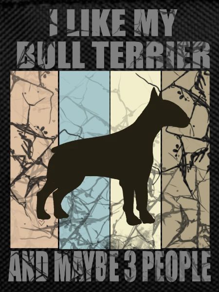 I LIKE MY BULL TERRIER