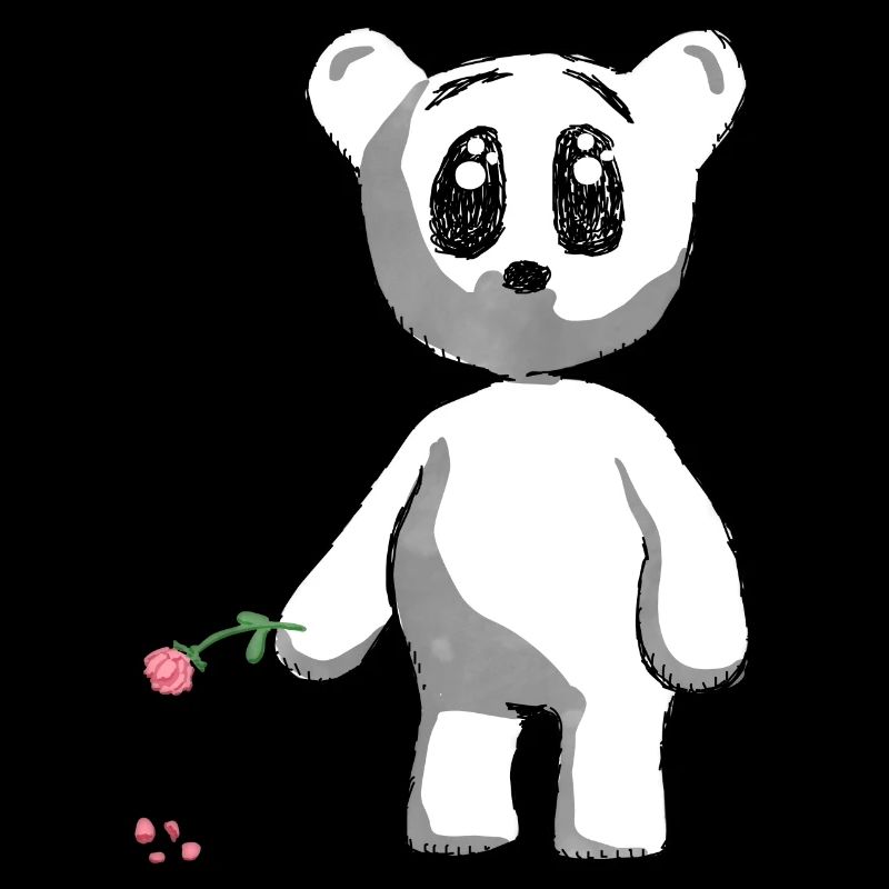 Teddy with Rose