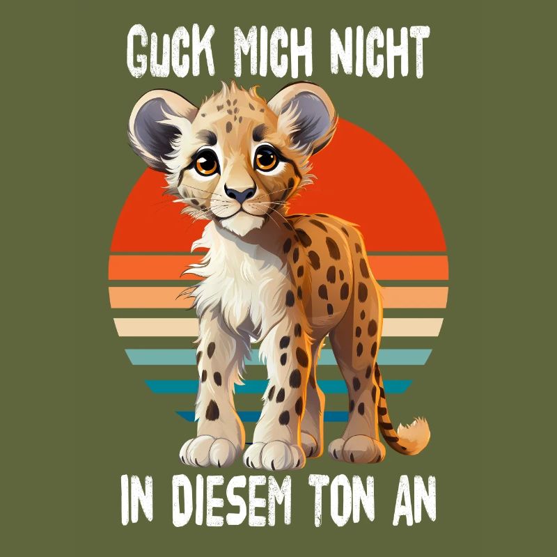 Ne me regarde pas dans ce ton guépard