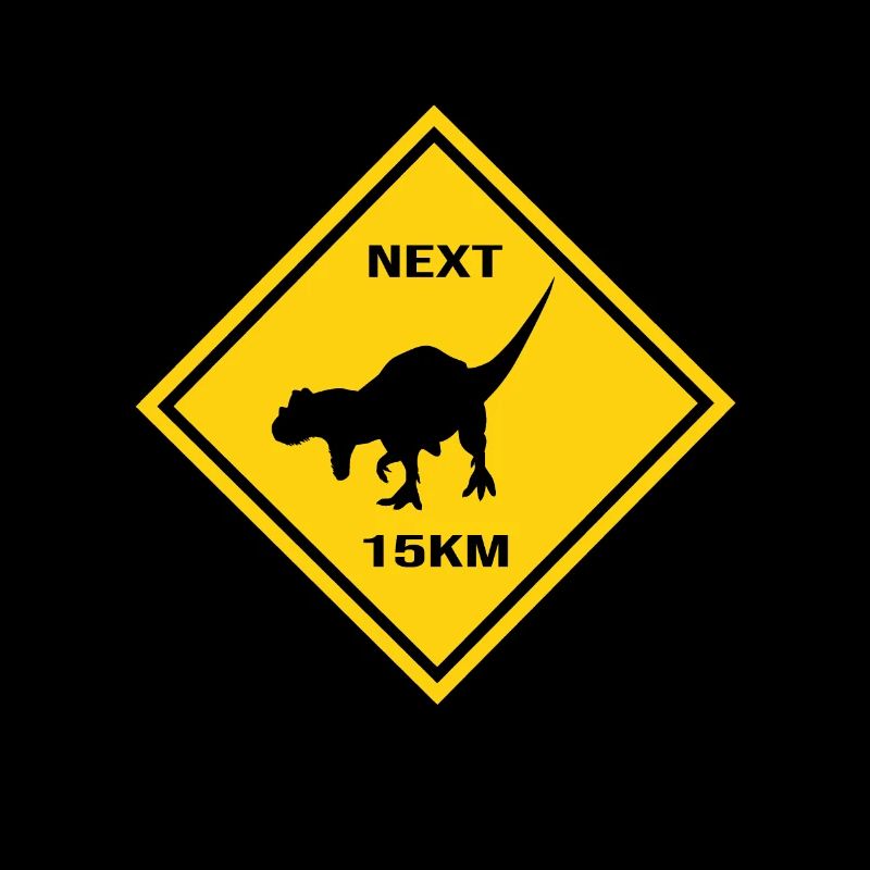 Attention : Carnotaurus croise la route Design