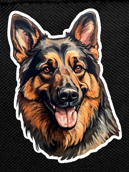 German Shepherd Artistic
