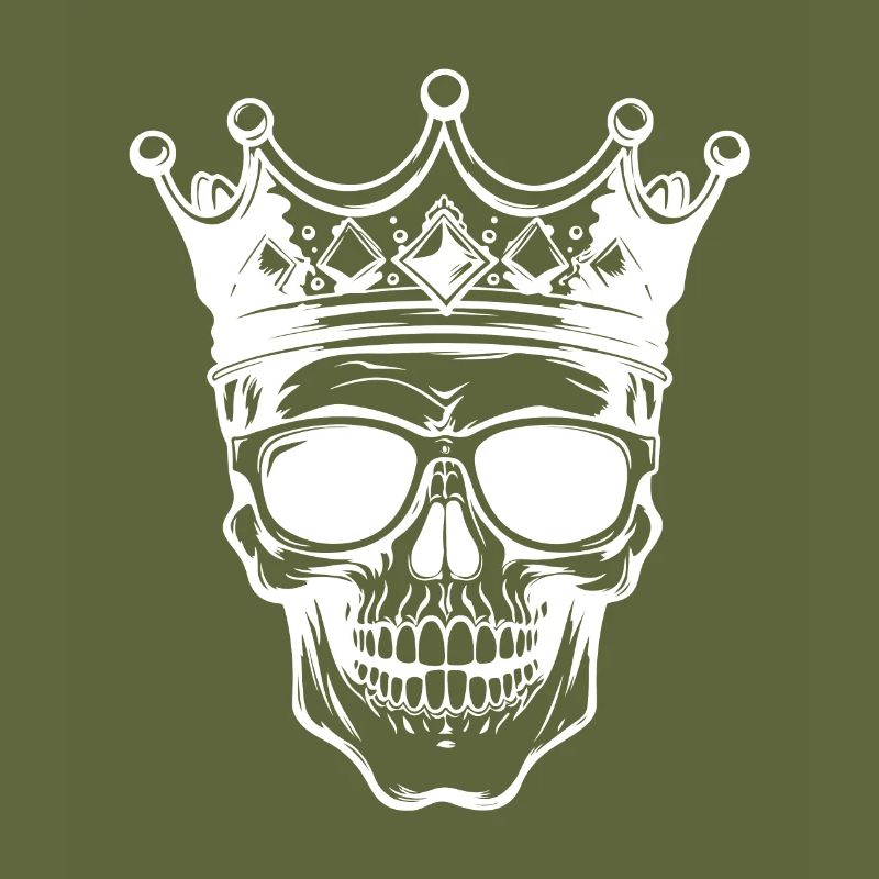 Skull King Party Crown