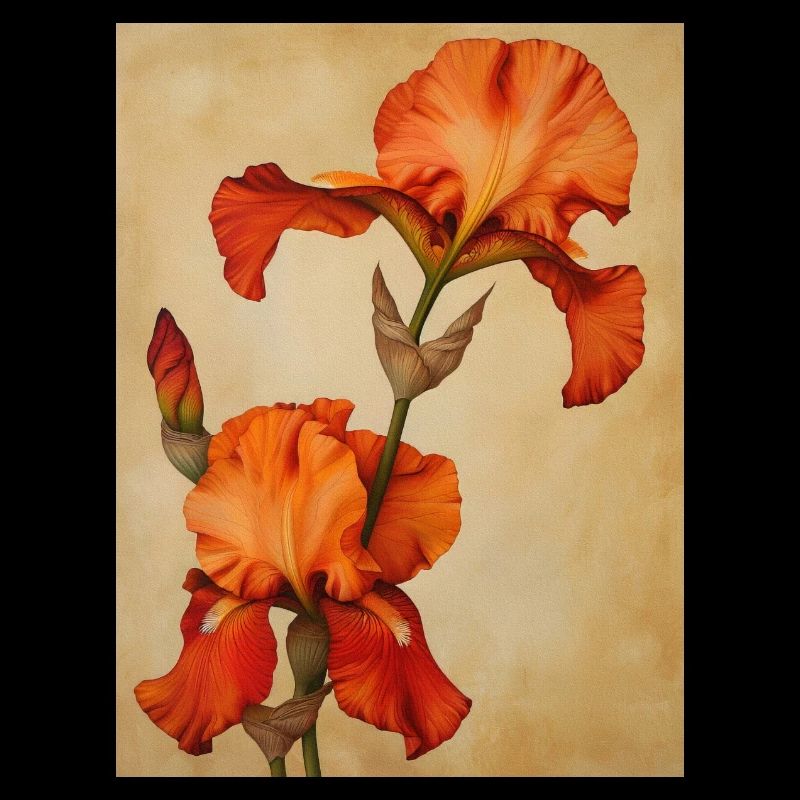 Poster Canvas Sng Iris 36