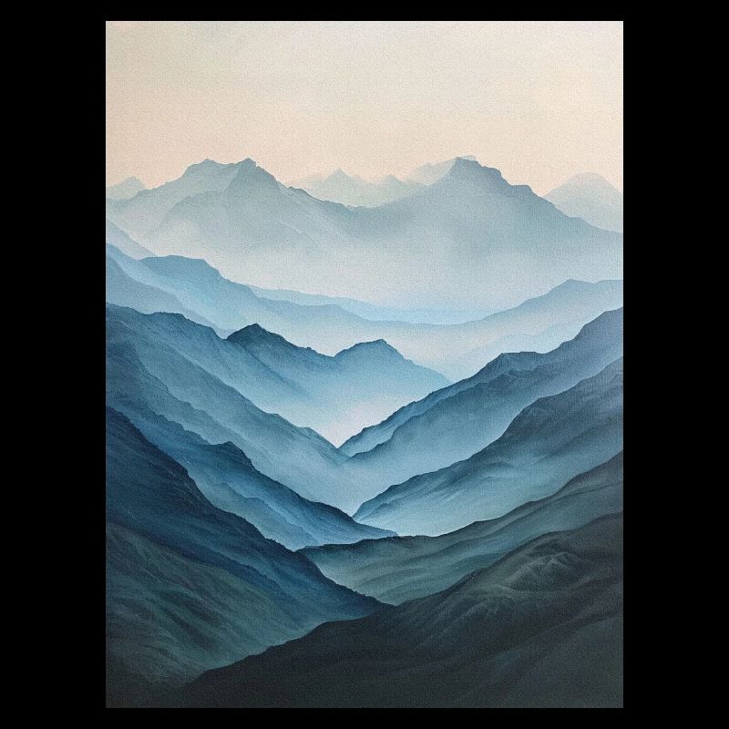 Poster Canvas Mountain 51