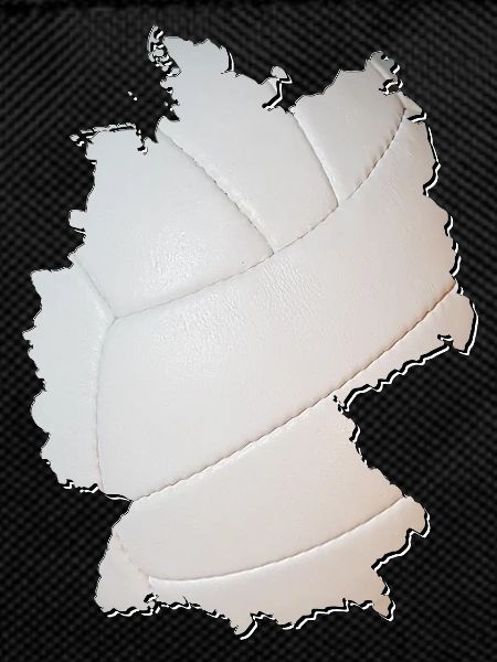 Germany map frames real volleyball