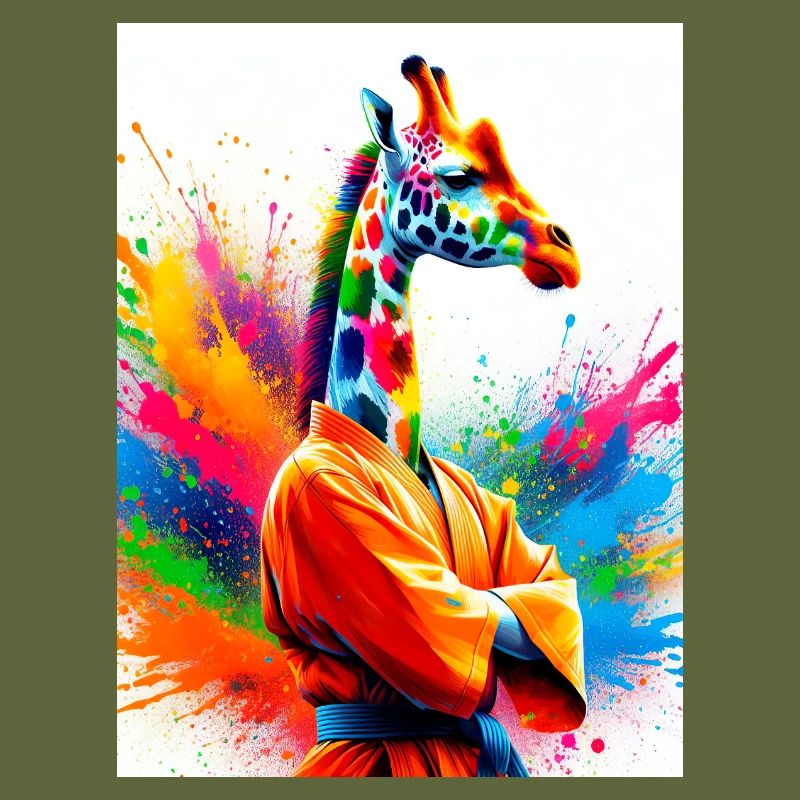Karate Giraffe