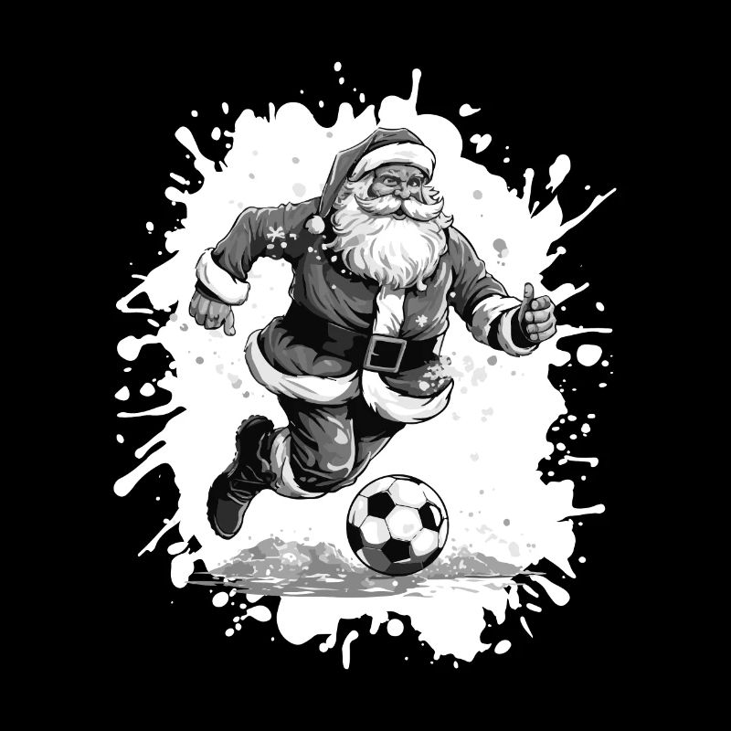 Équipe sportive de soccer du Père Noël