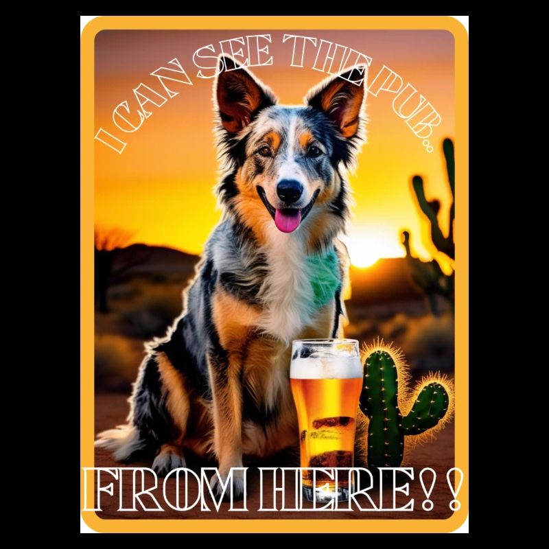 I CAN SEE THE PUB FROM HERE