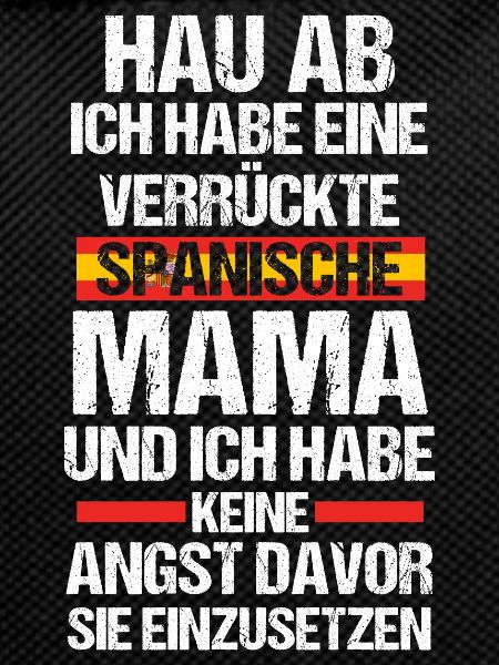Spanier Mama Mutter Spanien