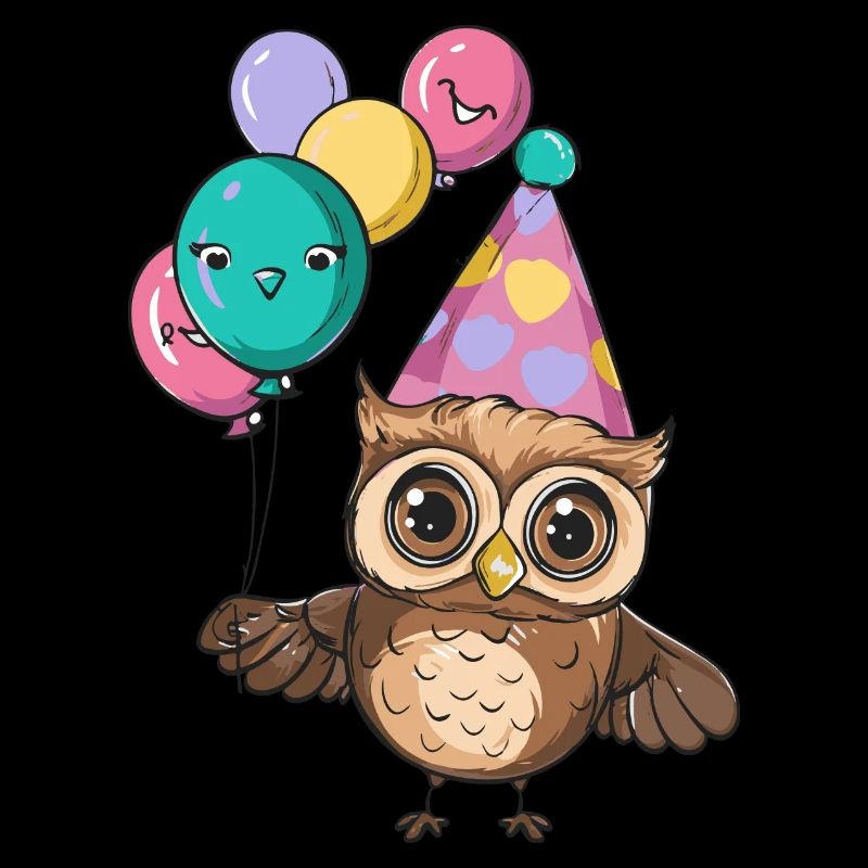 Eule Geburtstag Comic