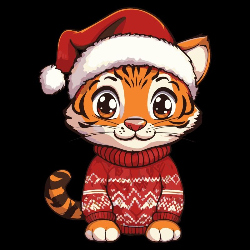 Tiger Christmas Comic