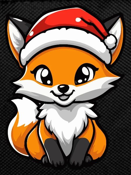 Fox Christmas Cute