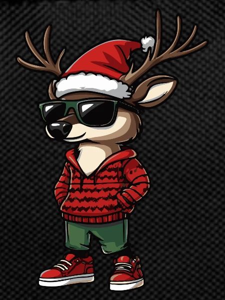 Deer Christmas X-Mas