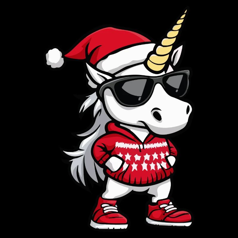 Licorne Noël moche Noël