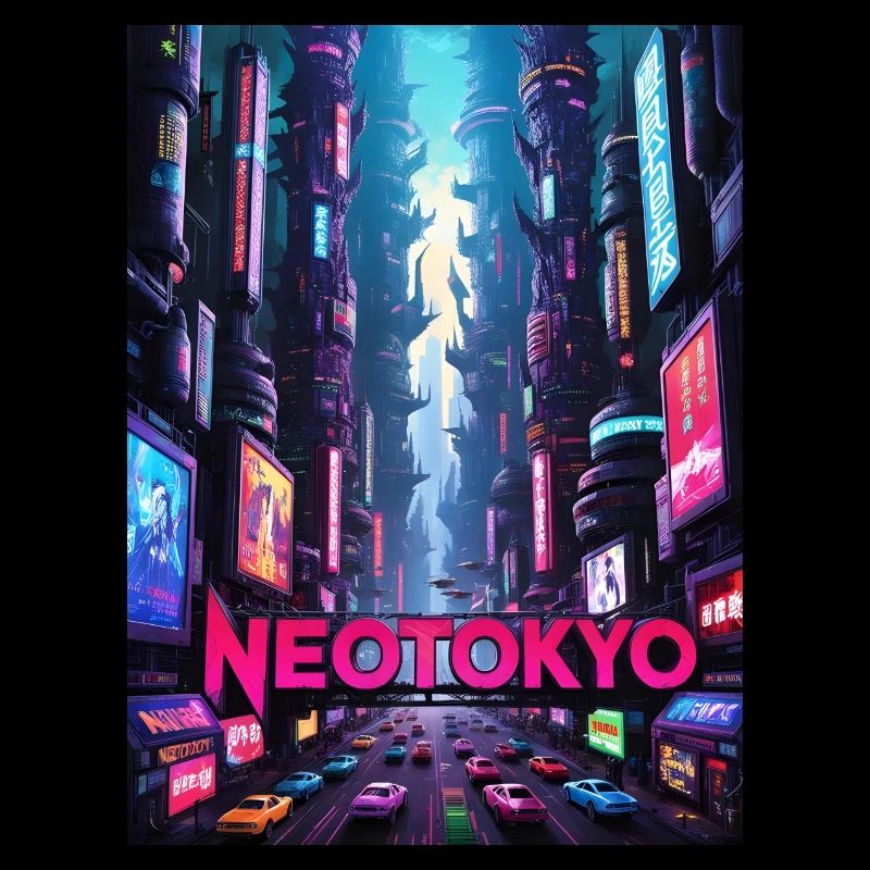 Futuristic cyberpunk city - NEOTOKYO