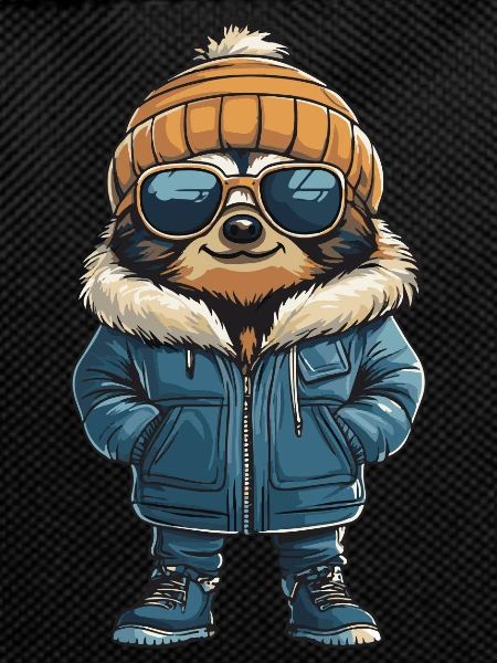 Sloth Winter Comic