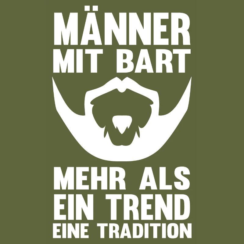 Bärtig Bartträger Bart